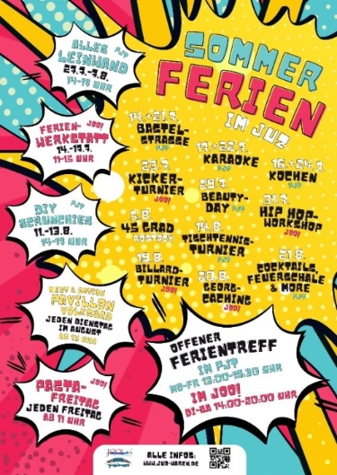 Sommerferien JUZ 2026 Sommerferien JUZ 2026